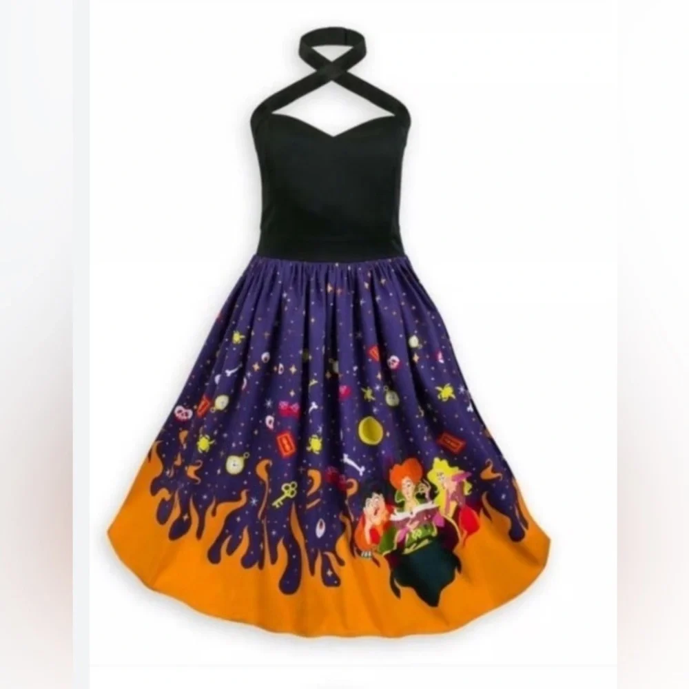 Disney Parks Dress Shop Hocus Pocus Sanderson Sister Dress XS NWT - Picture 2 of 10